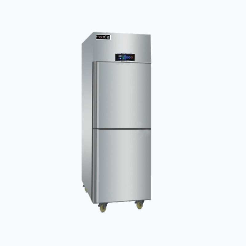 Refrigerador vertical de aço inoxidável comercial 201/304