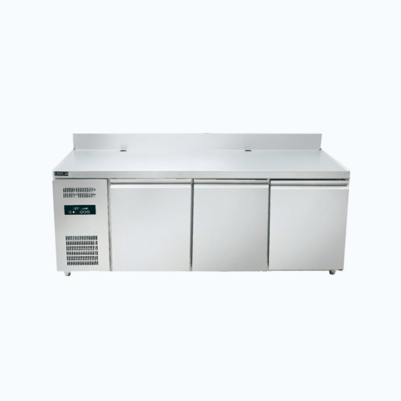 201/304 refrigerador comercial de aço inoxidável refrigerado a ar